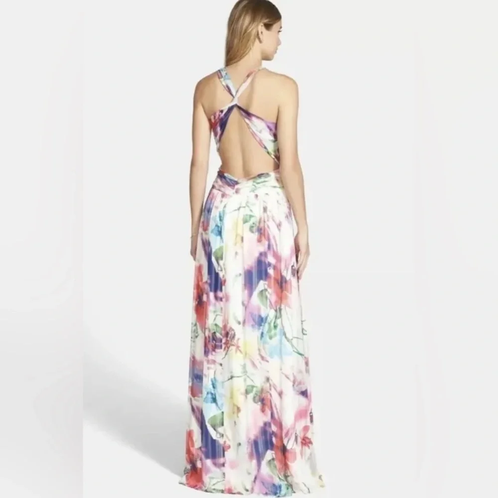 NWOT. Hailey by Adrienne Papell. Floral formal or casual dress. - Picture 6 of 6